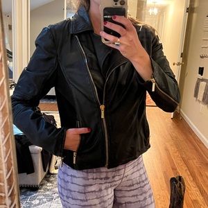 Michael Kors leather jacket